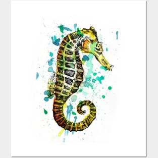 Seahorse image Posters and Art